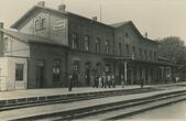Nuotrauka. Klaipėdos geležinkelio stotis
