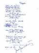 Justino Marcinkevičiaus eilėraščio "Tėvynė" rankraštis