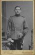 Prūsų armijos kariškio su ulonų uniforma, portretas