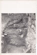 Fotonuotrauka. Archeologiniai tyrinėjimai Trakų pusiasalio pilyje. Perkasos fragmentas prie gynybinės sienos. 1967–1968 m.