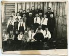 Kuogastacho (Jakutija) mokyklos mokiniai su mokytoju Juozu Žilvičiu